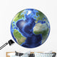 3D Rendering Planet Earth Wall Decal Design 16