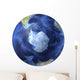 3D Rendering Planet Earth Wall Decal Design 15