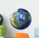 3D Rendering Planet Earth Wall Decal Design 14