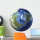 3D Rendering Planet Earth Wall Decal Design 14