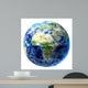 3D Rendering Planet Earth Wall Decal Design 13