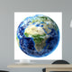 3D Rendering Planet Earth Wall Decal Design 13