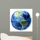 3D Rendering Planet Earth Wall Decal Design 12