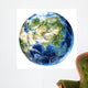 3D Rendering Planet Earth Wall Decal Design 10