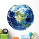 3D Rendering Planet Earth Wall Decal Design 9