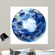3D Rendering Planet Earth Wall Decal Design 8