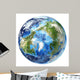 3D Rendering Planet Earth Wall Decal Design 7