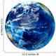 3D Rendering Planet Earth Wall Decal Design 5