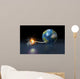 Earth Globe with Fuse Wall Decal