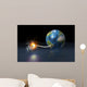 Earth Globe with Fuse Wall Decal