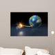 Earth Globe with Fuse Wall Decal