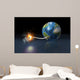 Earth Globe with Fuse Wall Decal