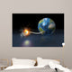 Earth Globe with Fuse Wall Decal