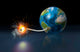 Earth Globe with Fuse Wall Decal