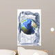 Planet Earth Frozen inside Wall Decal