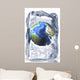Planet Earth Frozen inside Wall Decal