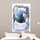 Planet Earth Frozen inside Wall Decal