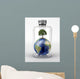 Planet Earth with Tree Wall Decal Design 2