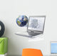 Planet Earth Globe Coming Wall Decal