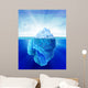 Solitary Iceberg Sea Wall Decal
