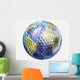 3D Rendering Planet Earth Wall Decal Design 1
