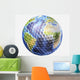 3D Rendering Planet Earth Wall Decal Design 1