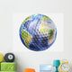 3D Rendering Planet Earth Wall Decal Design 1