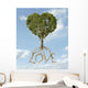 Tree with Foliage Shape Wall Decal