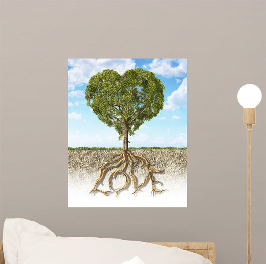 Cross Section Soil Wall Decal