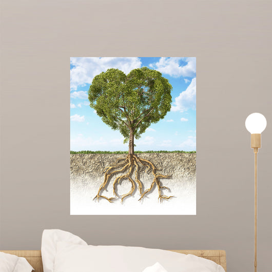 Cross Section Soil Wall Decal
