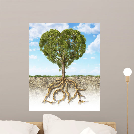 Cross Section Soil Wall Decal