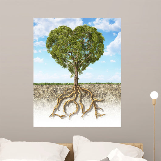 Cross Section Soil Wall Decal