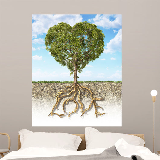 Cross Section Soil Wall Decal