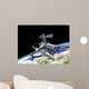 Space Station Orbit around Wall Decal Design 3