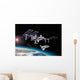 Space Station Orbit around Wall Decal Design 2