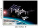 Space Station Orbit around Wall Decal Design 2