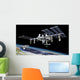 Space Station Orbit around Wall Decal Design 1