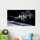 Space Station Orbit around Wall Decal Design 1