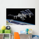 Space Station Orbit around Wall Decal Design 1