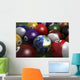 Pool Table with Balls Earth Africa Wall Decal