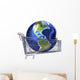 Planet Earth inside Supermarket Americas Wall Decal