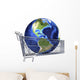 Planet Earth inside Supermarket Americas Wall Decal