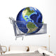 Planet Earth inside Supermarket Americas Wall Decal