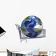 Planet Earth inside Supermarket Atlantic Ocean Wall Decal