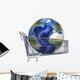 Planet Earth inside Supermarket Atlantic Ocean Wall Decal