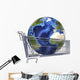 Planet Earth inside Supermarket Atlantic Ocean Wall Decal