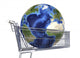Planet Earth inside Supermarket Atlantic Ocean Wall Decal