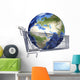Planet Earth inside Supermarket Africa Wall Decal
