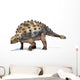 3D Rendering Ankylosaurus Dinosaur Wall Decal Design 2