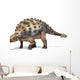 3D Rendering Ankylosaurus Dinosaur Wall Decal Design 2
